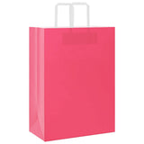 Paper Bags 250 pcs with Handles Pink 32x17x44 cm 4101902