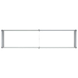 Garden Raised Bed Light Brown 160 x 40 x 77 cm Galvanised Steel 42017328