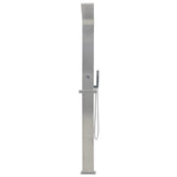 Outdoor Shower Stainless Steel Curved 48199
