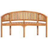 Garden Lounge Set Natural Teak Solid Teak Wood Large Durable 3059967