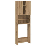 Washing Machine Cabinet Artisan Oak 64x25.5x190 cm 856650