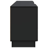 TV Cabinet Black 150 x 31 x 47 cm Engineered Wood 895376