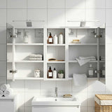 Bathroom Cabinet Set 3 pcs 80 x 10.5 x 50 cm Engineered wood 3403656