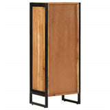Bathroom Cabinet 40x30x100 cm Solid Wood Acacia and Iron 372746