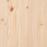 Bed Frame without Mattress 200x200 cm Solid Wood Pine 3192251