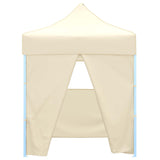 Party Tent Folding Cream 200 x 200 x 315 cm Oxford Fabric 42023530