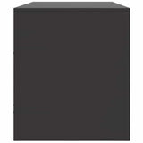 TV Cabinet Black 99x39x44 cm Steel 841733