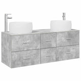 Bathroom Furniture Set 3 pcs Concrete Grey 49.5 x 44.5 x 66 cm 3405934