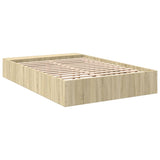 Bed Frame without Mattress Sonoma Oak 120x190 cm Small Double 3280596