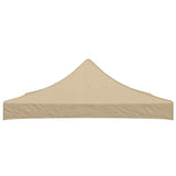 Party Tent Roof 3x3 m Beige 270 g/m 315318