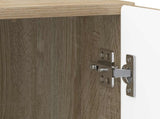 Bedside Cabinet Sonoma Oak 43 x 34.5 x 50 cm Engineered Wood 895489