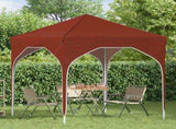 Pop-up Party Tent 194 x 194 x 245 cm Terracotta 42019820