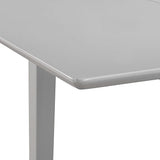 Extendable Dining Table Grey x80x74 cm MDF 247627