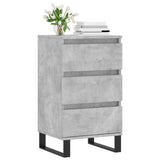 Sideboard Concrete Grey 40x35x70 cm Engineered Wood 831104