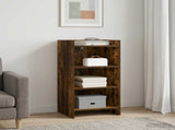 Sideboard Smoked Oak 40 x 36 x 80 cm Engineered Wood 8011071