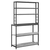 Kitchen Shelf Grey Sonoma 100 x 40 x 168 cm Engineered Wood 883895