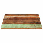 Square Table Top 80x80 cm 15-16 mm Solid Reclaimed Wood 286051