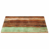 Square Table Top 80x80 cm 15-16 mm Solid Reclaimed Wood 286051
