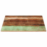 Square Table Top 80x80 cm 15-16 mm Solid Reclaimed Wood 286051