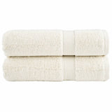 Premium Bath Towels "SOLUND" 2 pcs Cream 100x150 cm 600 gsm 137479
