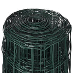 ZNTS Euro Fence Steel 10x1.5 m Green 140575