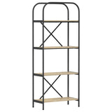 Bookshelf Sonoma Oak 60 x 30 x 146 cm Engineered wood 879858