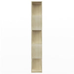 Book Cabinet/Room Divider Sonoma Oak 80x24x159 cm Engineered Wood 800102