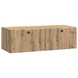 Wall-Mounted TV Cabinet 98 x 41 x 30 cm Artisan Oak 899214