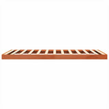 Bed Frame without Mattress Wax Brown 140x190 cm Solid Wood Pine 847154