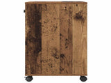 Printer Stand Plain Old Wood 60 x 40 x 68.5 cm Engineered Wood 8004429