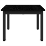 Coffee Table Black Oak 70 x 50 x 36 cm Engineered Wood 892566