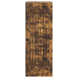Wall-Mounted Cabinet Smoked Oak 33 x 34.5 x 90 cm 898080