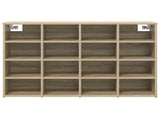 Shoe Cabinet Sonoma Oak 103 x 30 x 67 cm Engineered Wood 808732