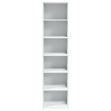 Highboard White 45x41x185 cm Engineered Wood 3281673