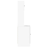 Kitchen Cabinet White 60x50x180 cm Engineered Wood 3276637