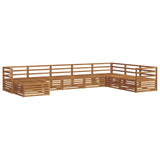Outdoor Sofa Set 8 pcs Natural 3373919