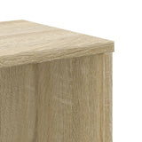 Bookcase Sonoma Oak 50x25x105 cm Engineered Wood 852791