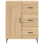 Highboard Sonoma Oak 69.5x34x180 cm Engineered Wood 3196030