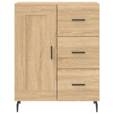 Highboard Sonoma Oak 69.5x34x180 cm Engineered Wood 3196030