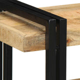 Wall Shelf 70x33x35 cm Solid Rough Wood Mango 4017482