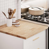 Kitchen Worktop 60x63.5x2.7 cm Solid Wood Oak Rectangular 4008996