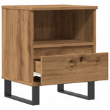 ZNTS Bedside Cabinet Artisan Oak 40x35x50 cm Engineered Wood 857378