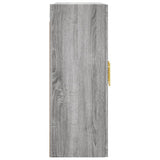 Wall Mounted Cabinet Grey Sonoma 69.5x34x90 cm 828474