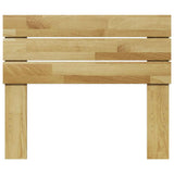 Headboard 80 cm Solid Wood Oak 859340