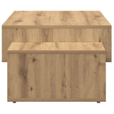 Coffee Table Artisan Oak 105x55x32 cm Engineered Wood 856671