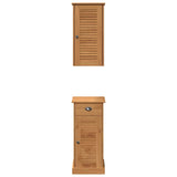 Bathroom Cabinet VIGO 2 pcs Brown and Honey Brown 3328537