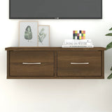 Wall Cabinet Brown Oak 60x26x18.5 cm Engineered Wood 815080