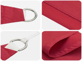 Sun Shade Sail Red 6 x 2 m 100% Polyester Oxford 42031022