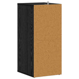 Shoe Cabinet 2 pcs Black Oak 32 x 35 x 70 cm Engineered Wood 862687