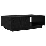 Coffee Table Black Oak 95 x 55 x 31 cm Engineered Wood 8000181